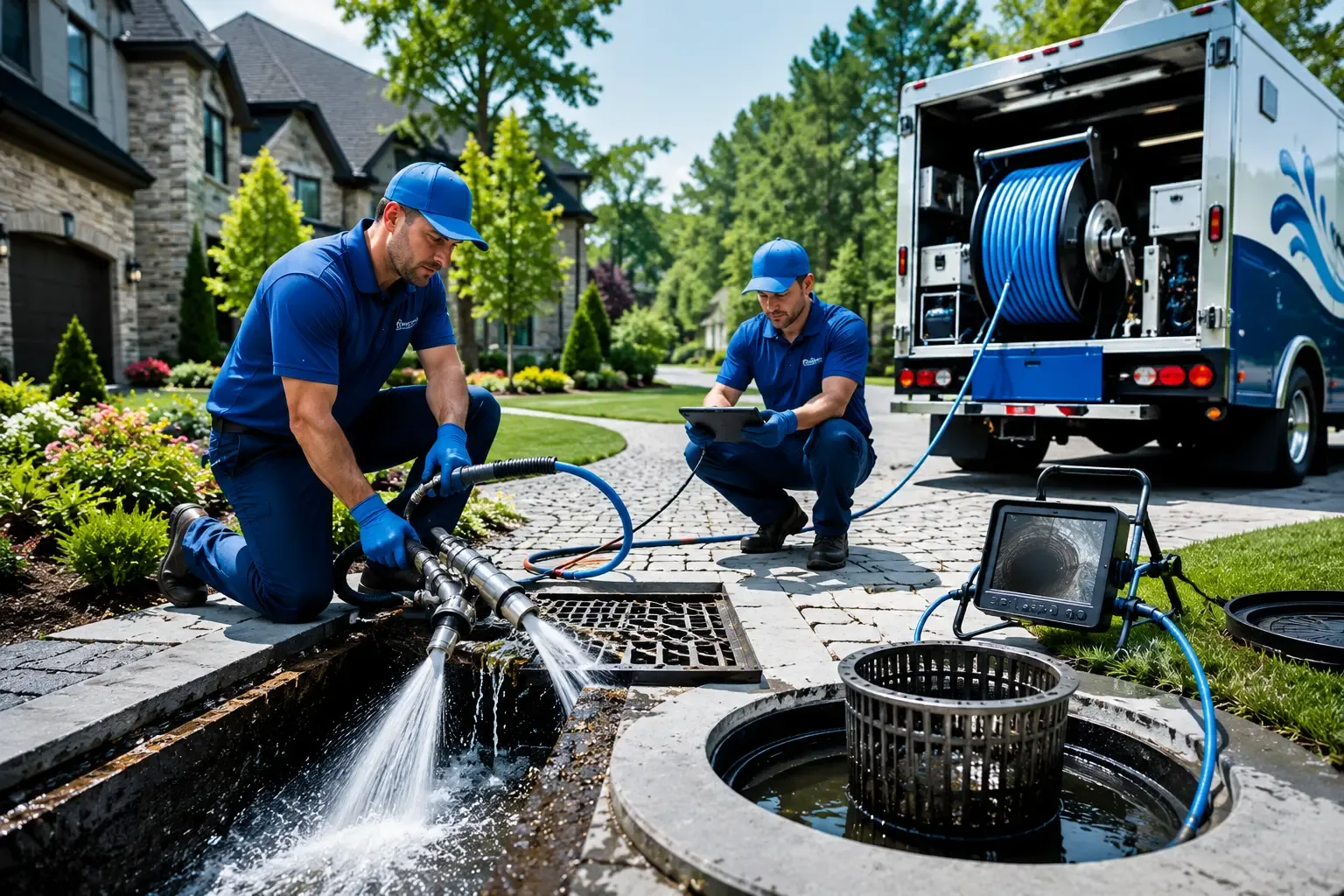 Local outdoor drain cleaning professionals in Tewksbury, MA